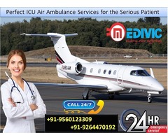 Select Magnificent Air Ambulance Service in Indore