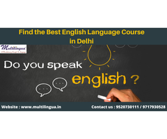 Find the Best English Language Course in Delhi