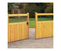 Affordable Custom Wooden Driveway Gates